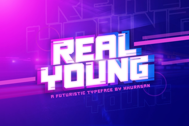 Real Young字体 1