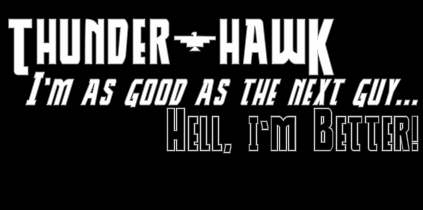 Thunder-Hawk字体 4