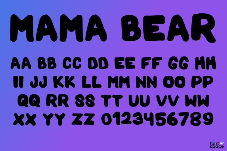 Mama Bear字体 1