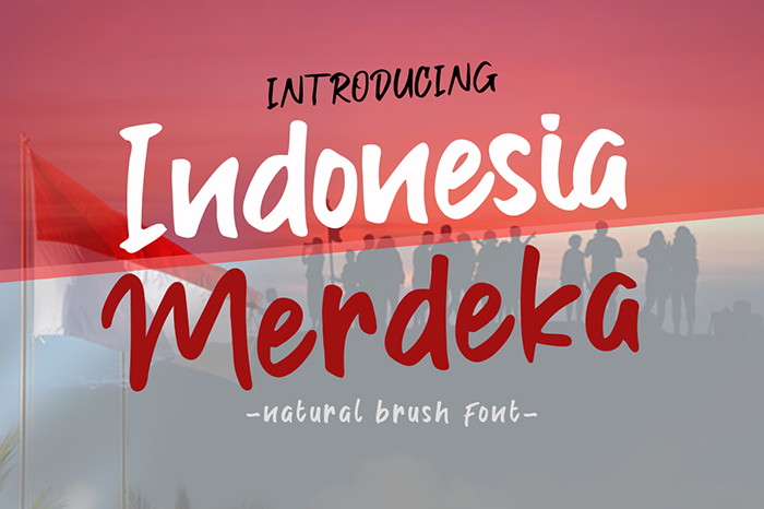 Indonesia Merdeka字体 1