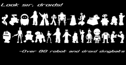 Look sir droids字体 1