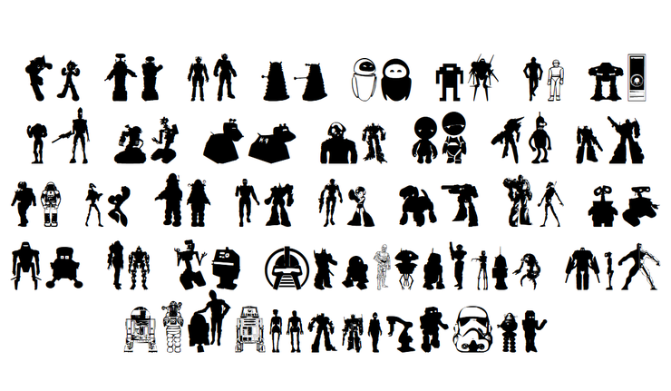 Look sir droids字体 2