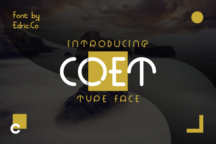 coet bold字体 9