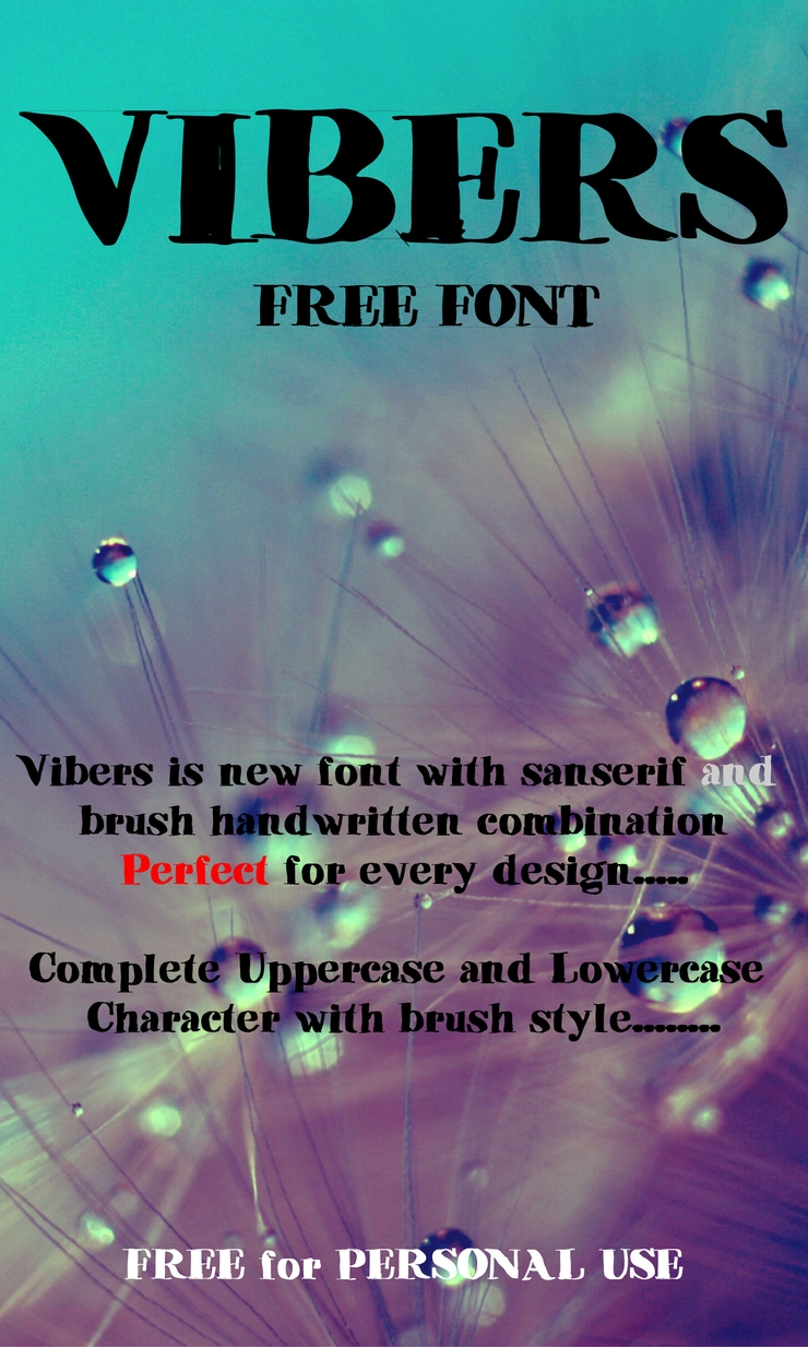 Vibers字体 2