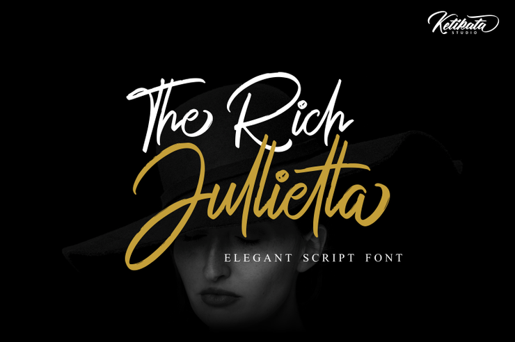 The Rich Jullietta字体 1