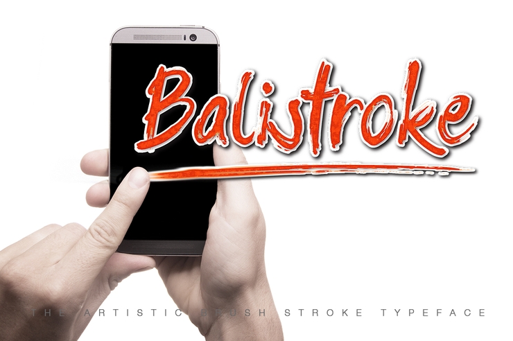 Balistroke字体 1