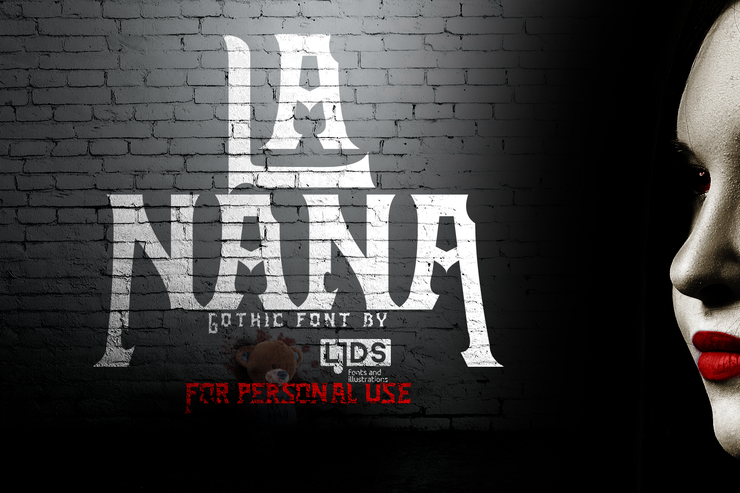 La Nana DEMO字体 2
