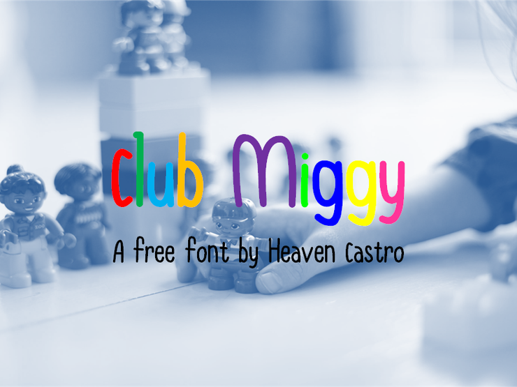 Club Miggy字体 1