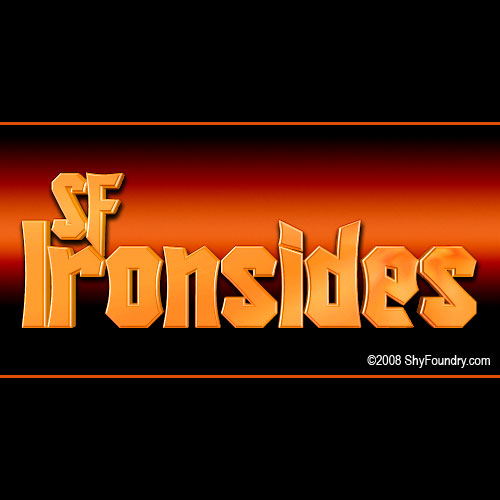 SF Ironsides字体 1