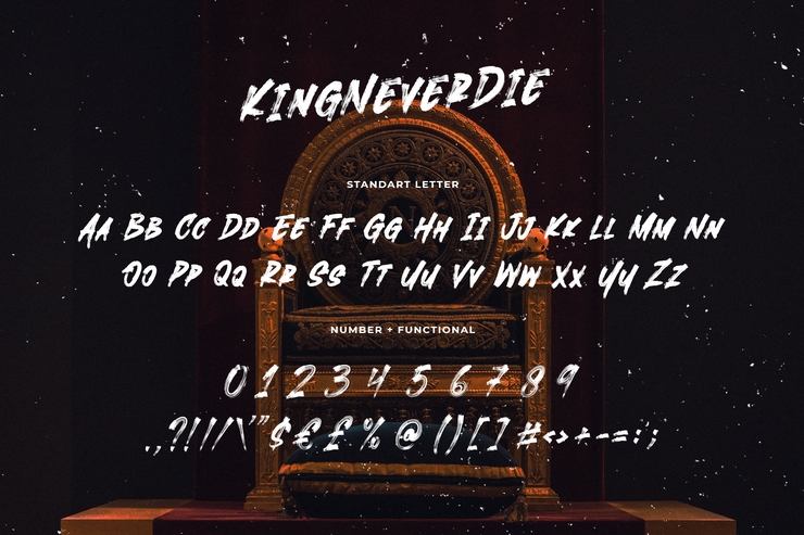 Kingneverdia字体 4