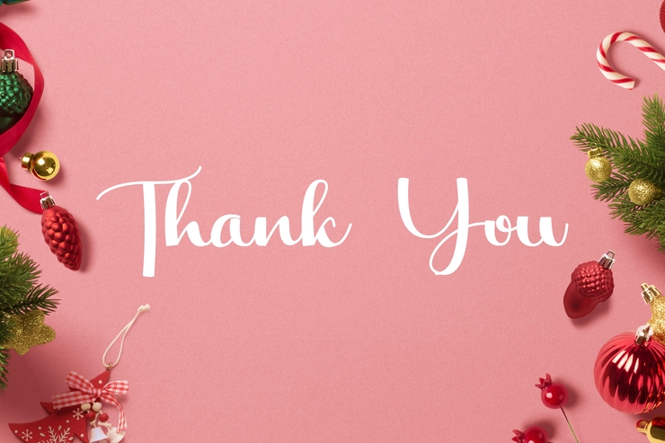 After Christmas字体 2