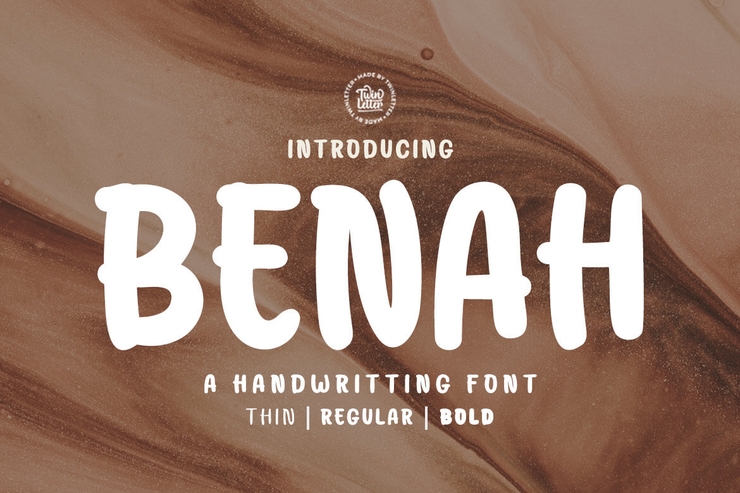 BENAH字体 2