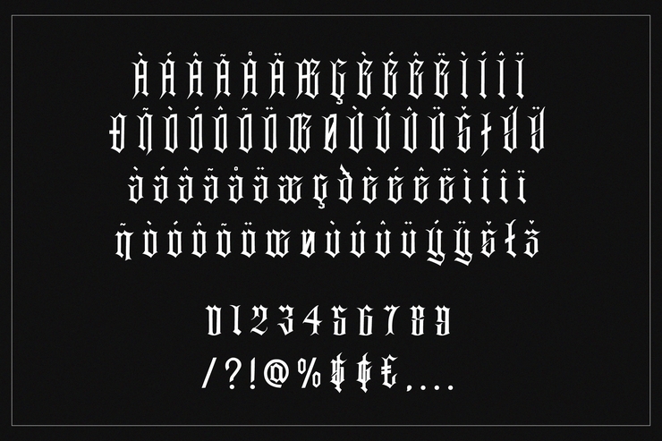 Barisone字体 2