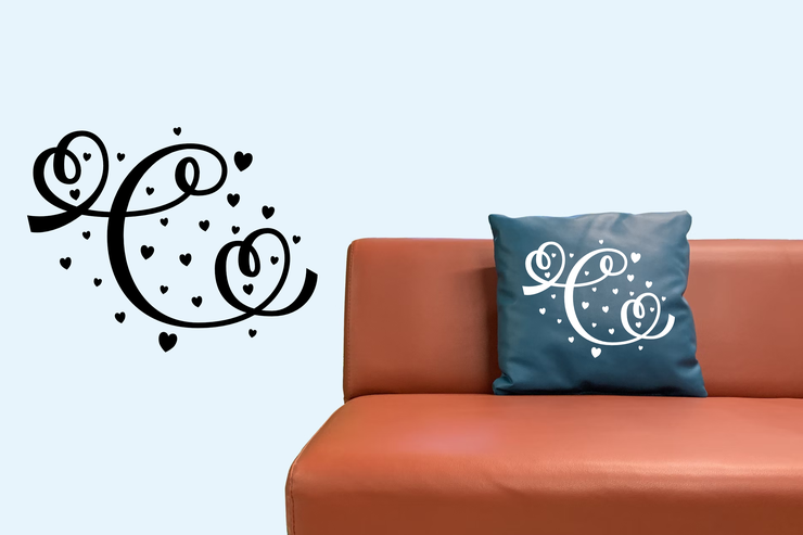 monogram love字体 3