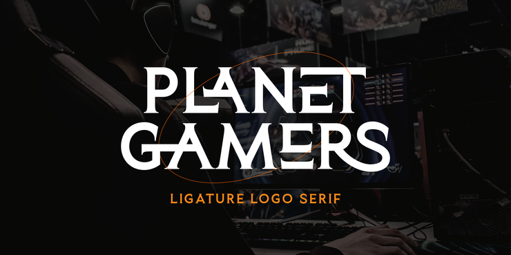 Planet Gamers字体 1