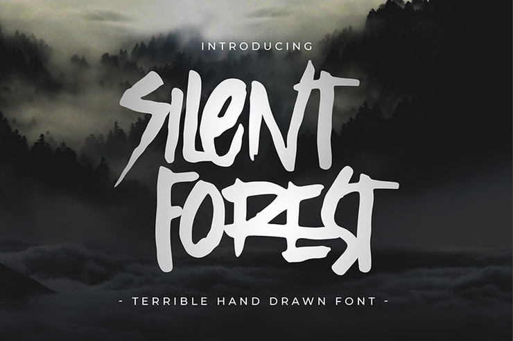 Silent Forest字体 1