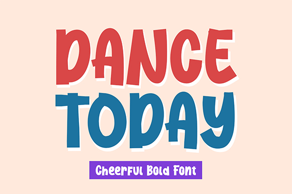Dance Today字体 4