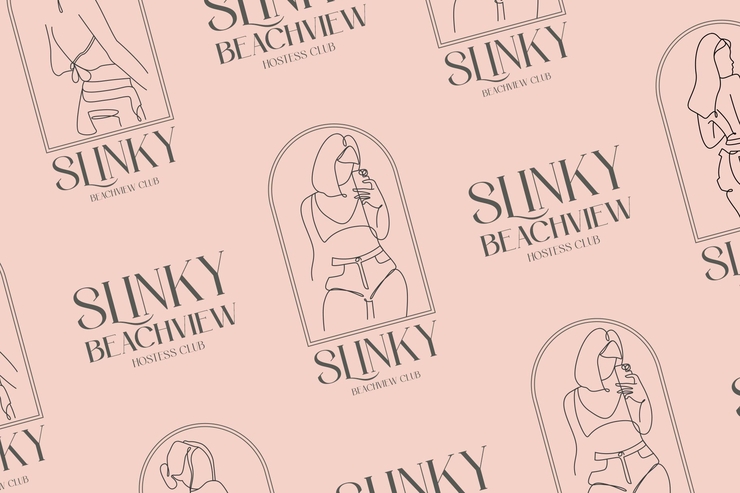 Romans lovers Light字体 3