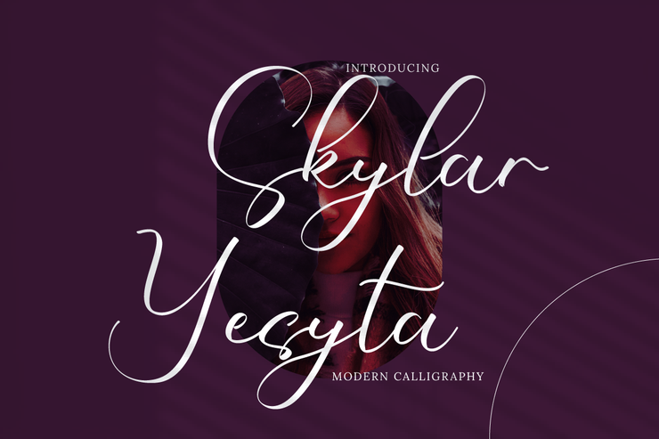 Skylar Yesyta字体 3