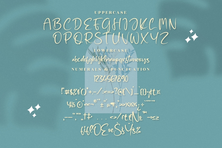 Harvest Amstera字体 2