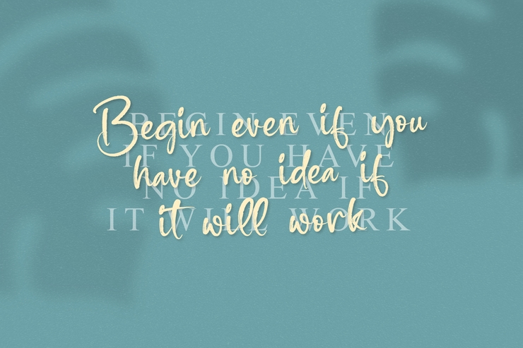 Harvest Amstera字体 4