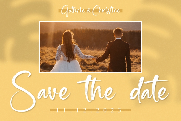 Harvest Amstera字体 6