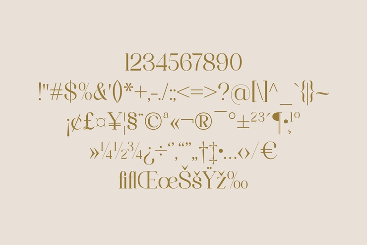Quahon字体 1