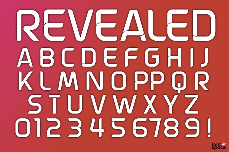 Revealed字体 1