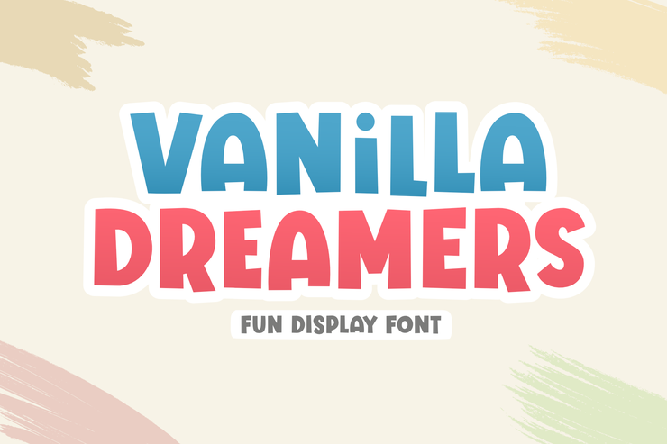 Vanilla Dreamers字体 5