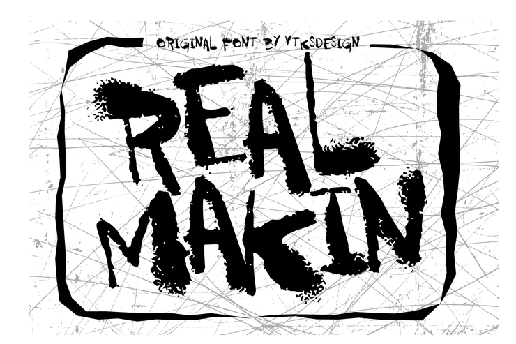 vtks REALMAKIN字体 1