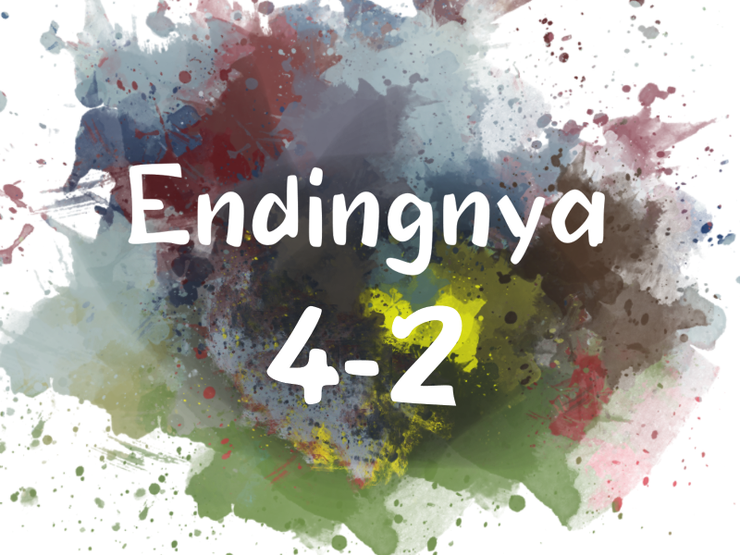 e Endingnya字体 1