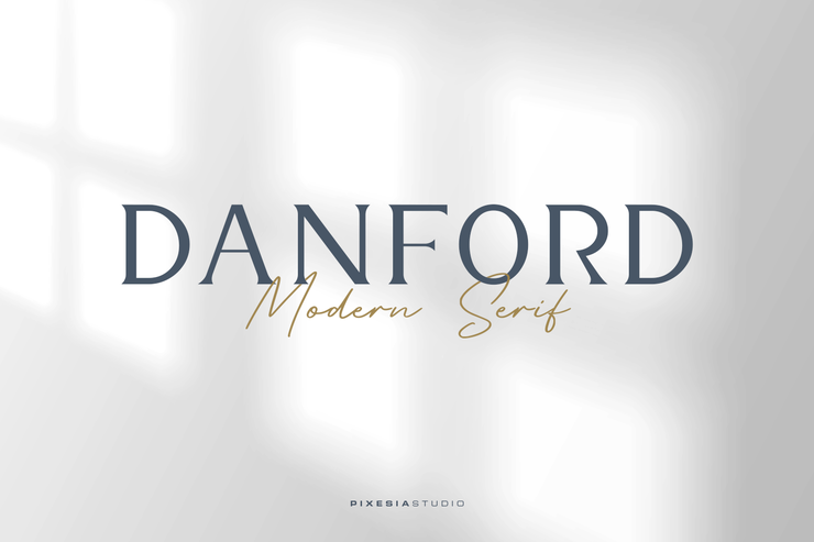 Danford字体 8