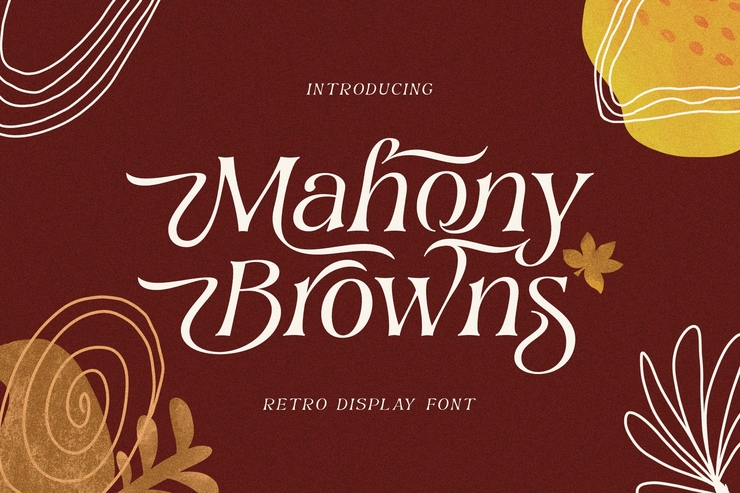 Mahony Browns Version字体 6
