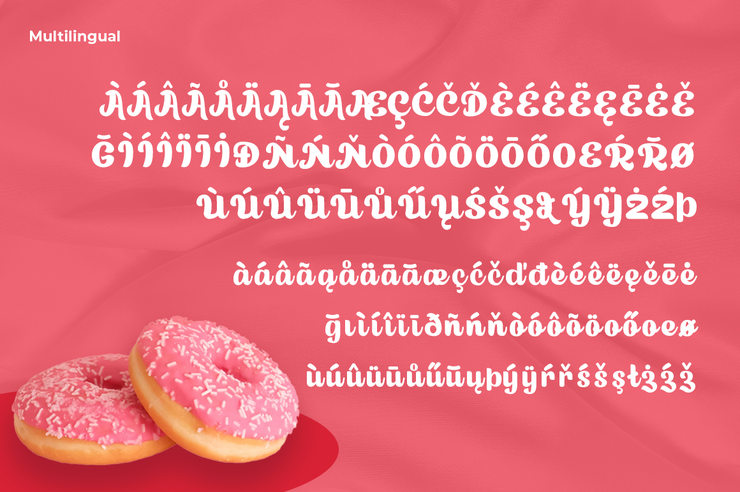 Donut Catchy字体 6