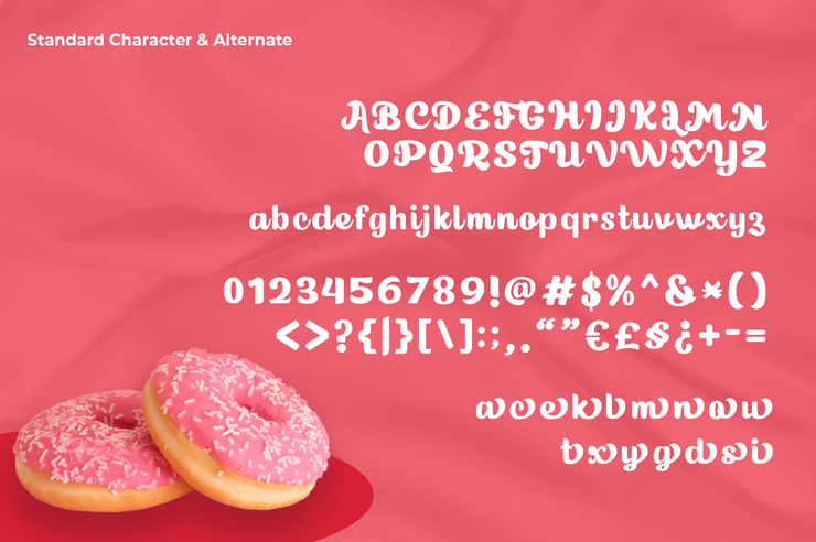 Donut Catchy字体 7