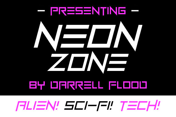 Neon Zone字体 1