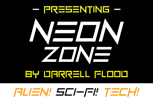 Neon Zone字体 2
