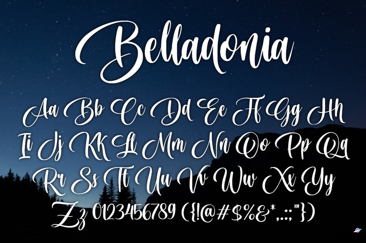 Belladonia字体 1