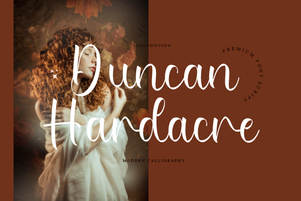 Duncan Hardacre字体 3