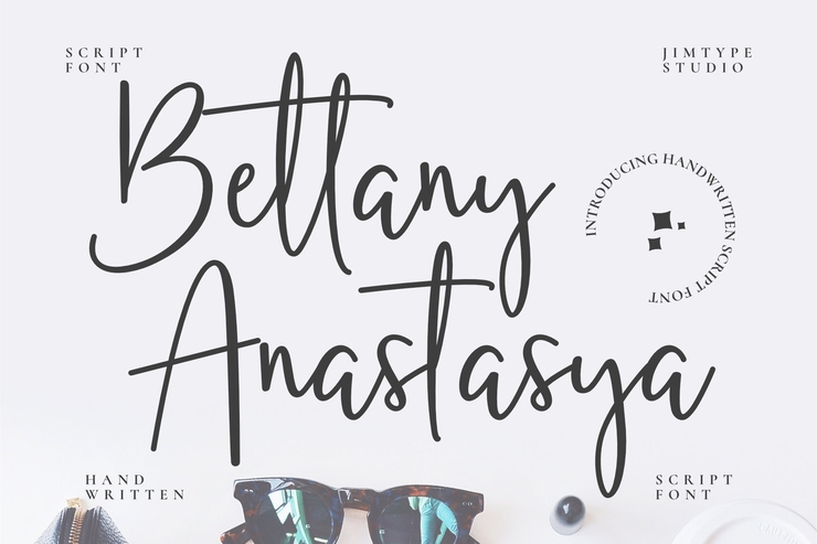 Bettany Anastasya Handwritten字体 3