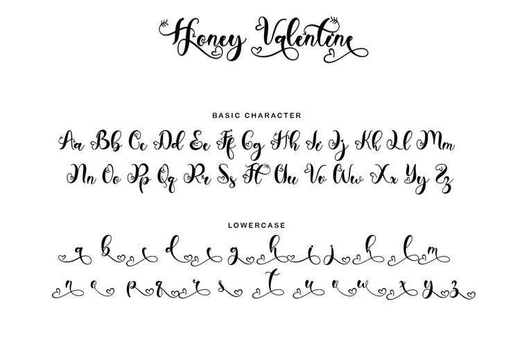 Honey Valentine字体 9