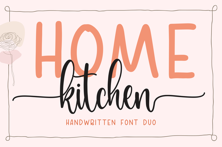 Home Kitchen Sans Thin字体 8
