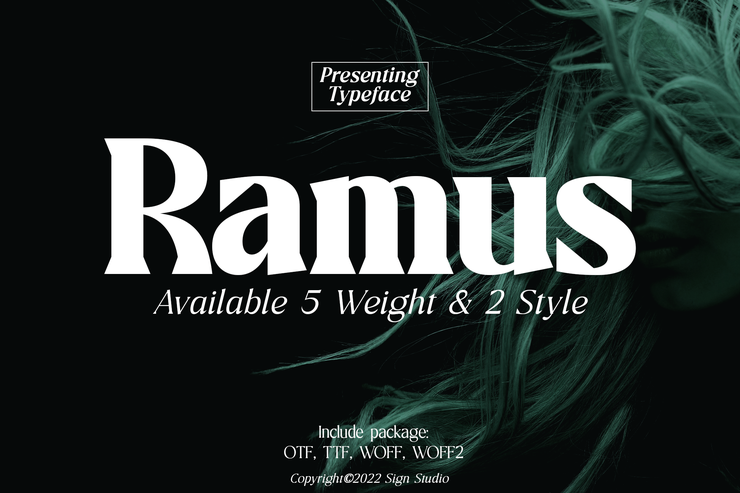 Ramus字体 1