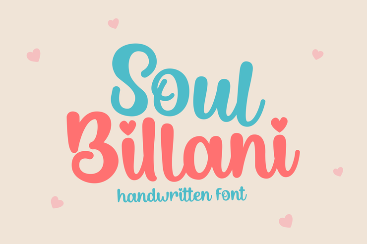 Soul Billani字体 1