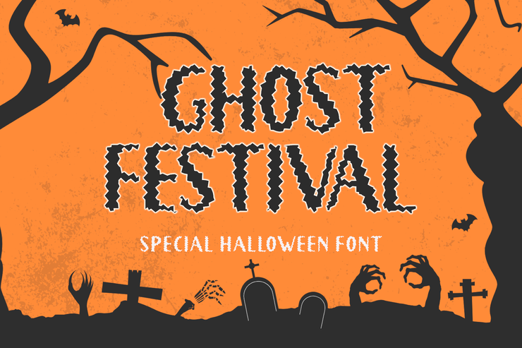 Ghost Festival字体 3