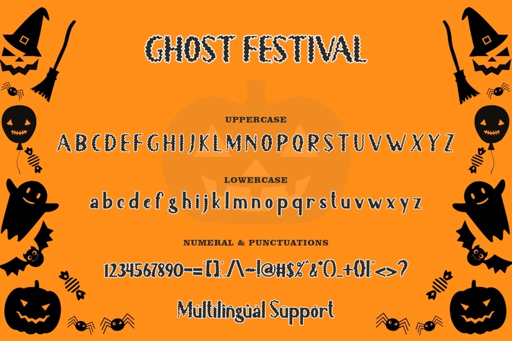 Ghost Festival字体 6