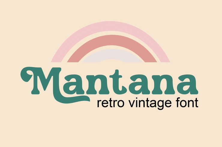 Mantana字体 4