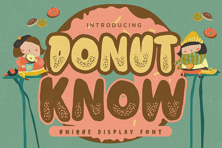 Donut Know字体 1