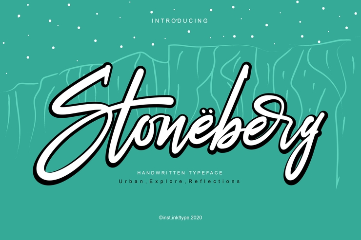 Stoneberg字体 2
