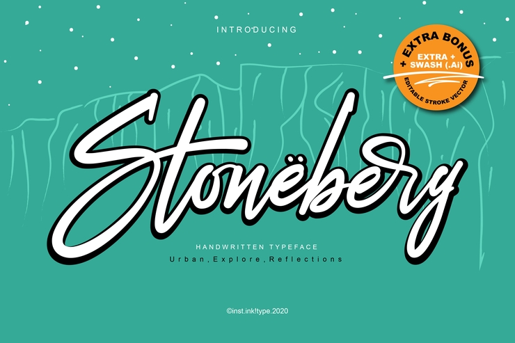 Stoneberg字体 4